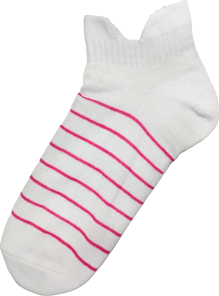 Фото 1 - Шкарпетки Premier Socks 14В35/3 жіночі занижені з язичком білий р.23-25