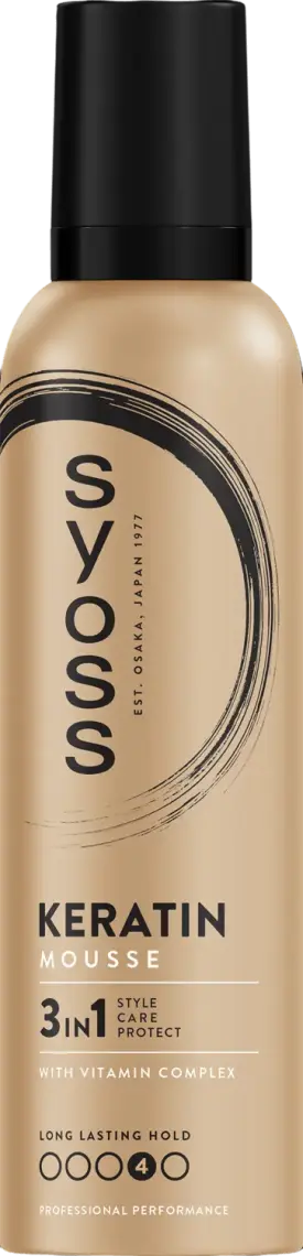 Фото 1 - Мус Syoss Keratin 4 250 мл
