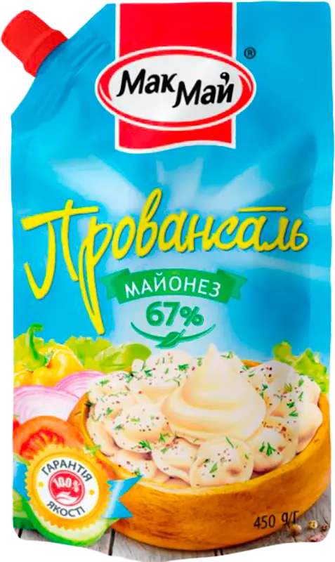 Фото 1 - Майонез МакМай Провансаль 67% 450 г