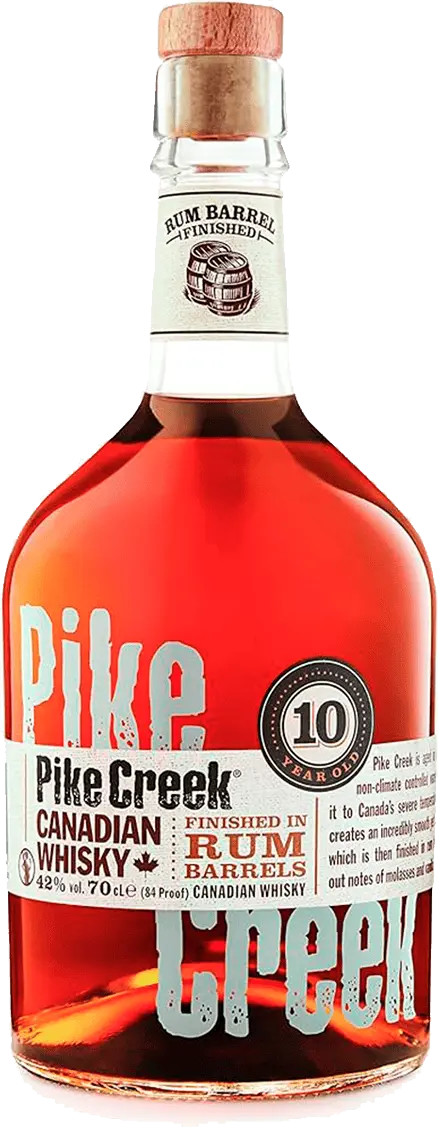 Фото 1 - Віскі Pike Creek 10 Year Old Finished in Rum Barrels 42.0% 0.7 л