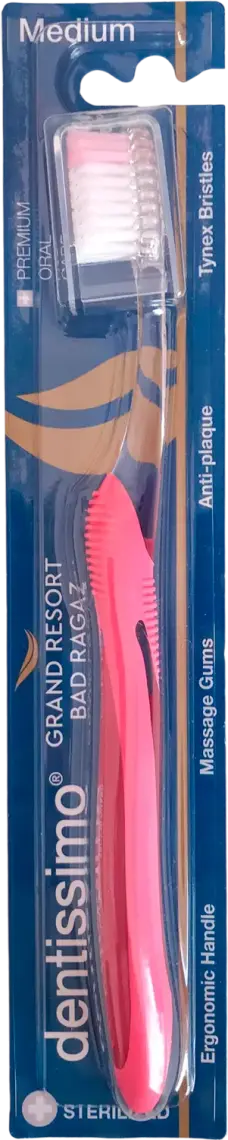 Фото 1 - Зубна щітка Dentissimo Medium Special Edition середня жорсткість
