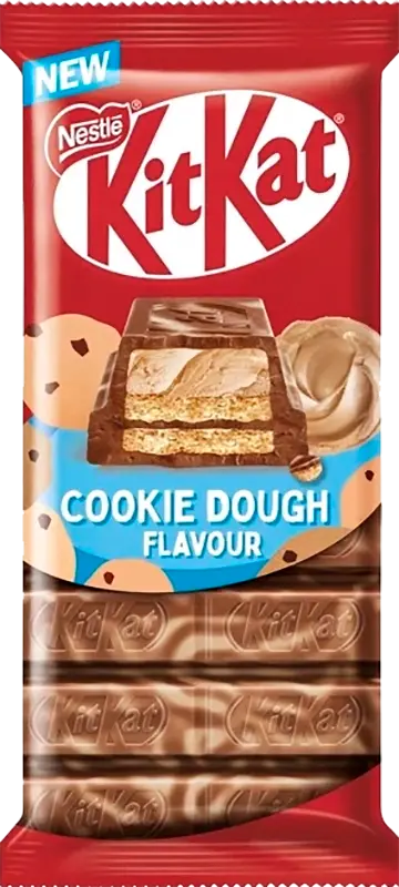 Фото 1 - Шоколад KitKat молочний зі смаком печива 99 г