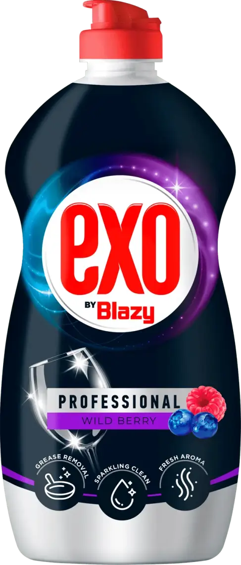Фото 1 - Засіб для миття посуду Exo Wild Berry 400 мл