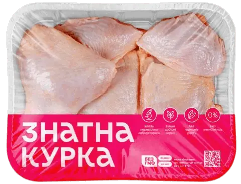 Фото 1 - Стегно куряче Знатна курка фасоване 