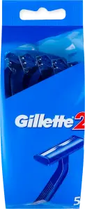 Фото 8 - Одноразові бритви Gillette 2 чоловічі 5 шт