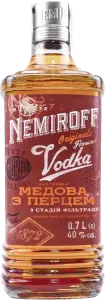 Фото 5 - Настоянка Nemiroff Медова з перцем 40% 0.7 л