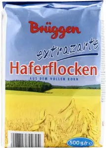 Фото 4 - Пластівці вівсяні Bruggen Екстра особливо ніжні 500 г