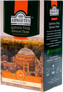 Фото 1 - Чай чорний Ahmad Tea Orange Pekoe 100 г