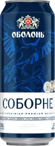 Фото 5 - Пиво Оболонь Соборне світле 500 мл