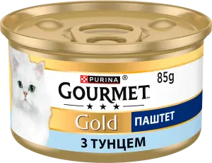 Фото 8 - Вологий корм Gourmet Gold для дорослих котів паштет з тунцем 85 г