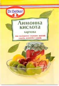 Фото 4 - Кислота Dr.Oetker лимонна 8 г