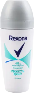 Фото 1 - Дезодорант Rexona Свіжість душу роликовий 50 мл