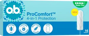 Фото 5 - Тампони O.b. Pro Comfort Super plus 16 шт.