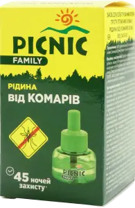 Фото 11 - Рідина від комарів Picnic Family 45 ночей 30 мл