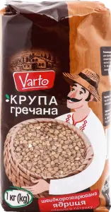 Фото 2 - Крупа Varto гречана ядриця швидкорозварювана 1 кг