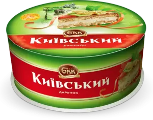 Фото 12 - Торт БКК Київський дарунок з арахісом 450 г