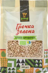 Фото 7 - Гречка Екород зелена органічна 400 г