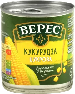 Фото 1 - Кукурудза Верес 170 г