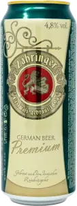 Фото 4 - Пиво Zahringer Premium світле фільтроване 4.8% 0.5 л