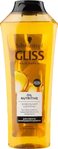 Фото 7 - Шампунь GLISS Oil Nutritive Поживний для сухих і пошкоджених волосся 400 мл