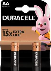 Фото 8 - Батарейки Duracell AA LR6 MN1500 2 шт.