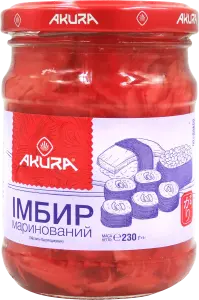 Фото 12 - Імбир Akura маринований 230 г
