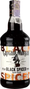 Фото 10 - Ромовий напій Captain Morgan Spiced Black 40% 0.7 л