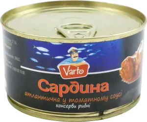 Фото 7 - Сардина Varto в томатному соусі 240 г