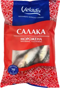 Фото 6 - Салака з головою свіжоморожена 700 г