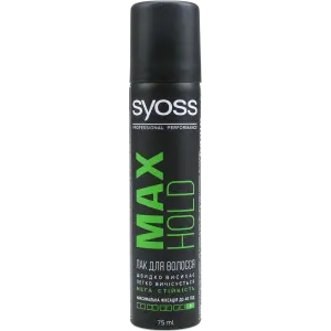 Фото 12 - Міні-лак для укладки Syoss Max Hold 75 мл