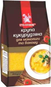 Фото 7 - Крупа Сто пудів кукурудзяна шліфована для баноша і мамалиги 400 г