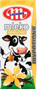 Фото 6 - Молоко Mlekovita з ароматом ванілі 200 г