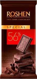 Фото 5 - Шоколад Roshen Special 56% чорний 85 г