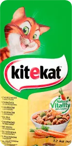 Фото 7 - Корм для котів Kitekat з куркою сухий ваговий