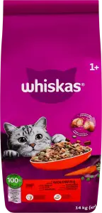 Фото 8 - Корм для котів Whiskas сухий з яловичиною ваговий