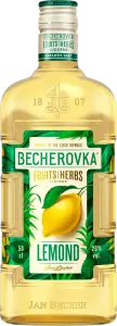 Фото 7 - Лікерна настоянка на травах Becherovka Lemond 20% 0.5 л