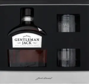 Фото 3 - Віскі Jack Daniel's Gentleman Jack Теннессі з 2 склянками 40% 0.7 л