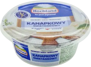 Фото 12 - Крем-сир Hochland Kanapkowy вершковий 59% 130 г