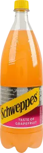 Фото 7 - Напій Schweppes Pink Grapefruit сильногазований соковмісний 1 л