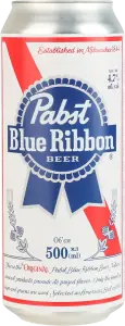 Фото 7 - Пиво Pabst Blue Ribbon світле 500 мл