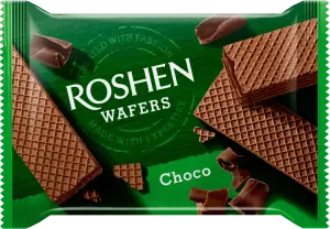 Фото 6 - Вафлі Roshen Wafers Шоколад 72 г