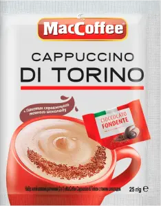 Фото 1 - Напій кавовий розчинний MacCoffee 3в1 Cappuccino Di Torino 25 г