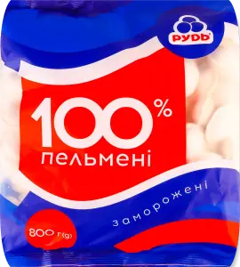 Фото 9 - Пельмені 100% Рудь з курячим м'ясом 800 г