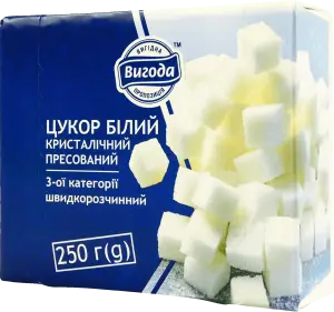 Фото 4 - Цукор Вигода пресований 250 г