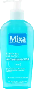 Фото 9 - Гель для вмивання Mixa Anti-imperfection Очищення для чутливої шкіри 200 мл
