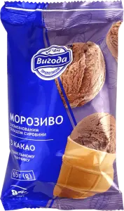 Фото 9 - Морозиво Вигода з какао 8% 65 г