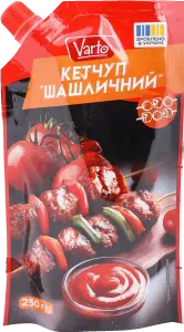 Фото 10 - Кетчуп VARTO Шашличний 250 г