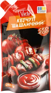 Фото 9 - Кетчуп VARTO Шашличний 250 г