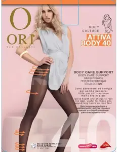 Фото 7 - Колготи жіночі Ori Attiva Body 40 den р.5 натуральний