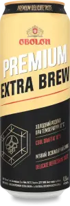 Фото 1 - Пиво Оболонь Premium Extra Brew світле фільтроване з/б 4.6% 0.5 л